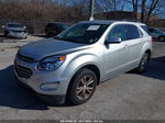 2017 Chevrolet Equinox Lt Серебряный vin: 2GNALCEK9H6300881