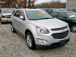 2016 Chevrolet Equinox Lt Silver vin: 2GNALCEKXG1142143