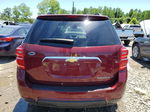 2016 Chevrolet Equinox Lt Maroon vin: 2GNALCEKXG1178169