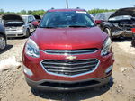 2016 Chevrolet Equinox Lt Темно-бордовый vin: 2GNALCEKXG1178169