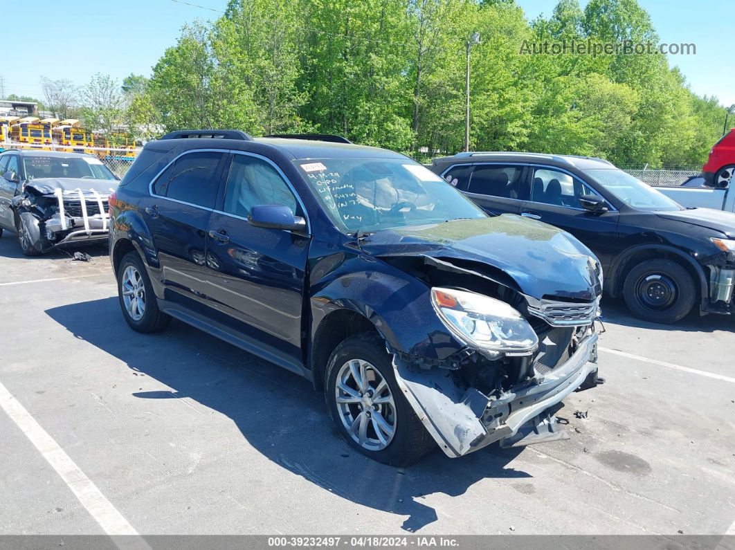 2016 Chevrolet Equinox Lt Blue vin: 2GNALCEKXG6157308