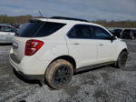 2016 Chevrolet Equinox Lt White vin: 2GNALCEKXG6243265