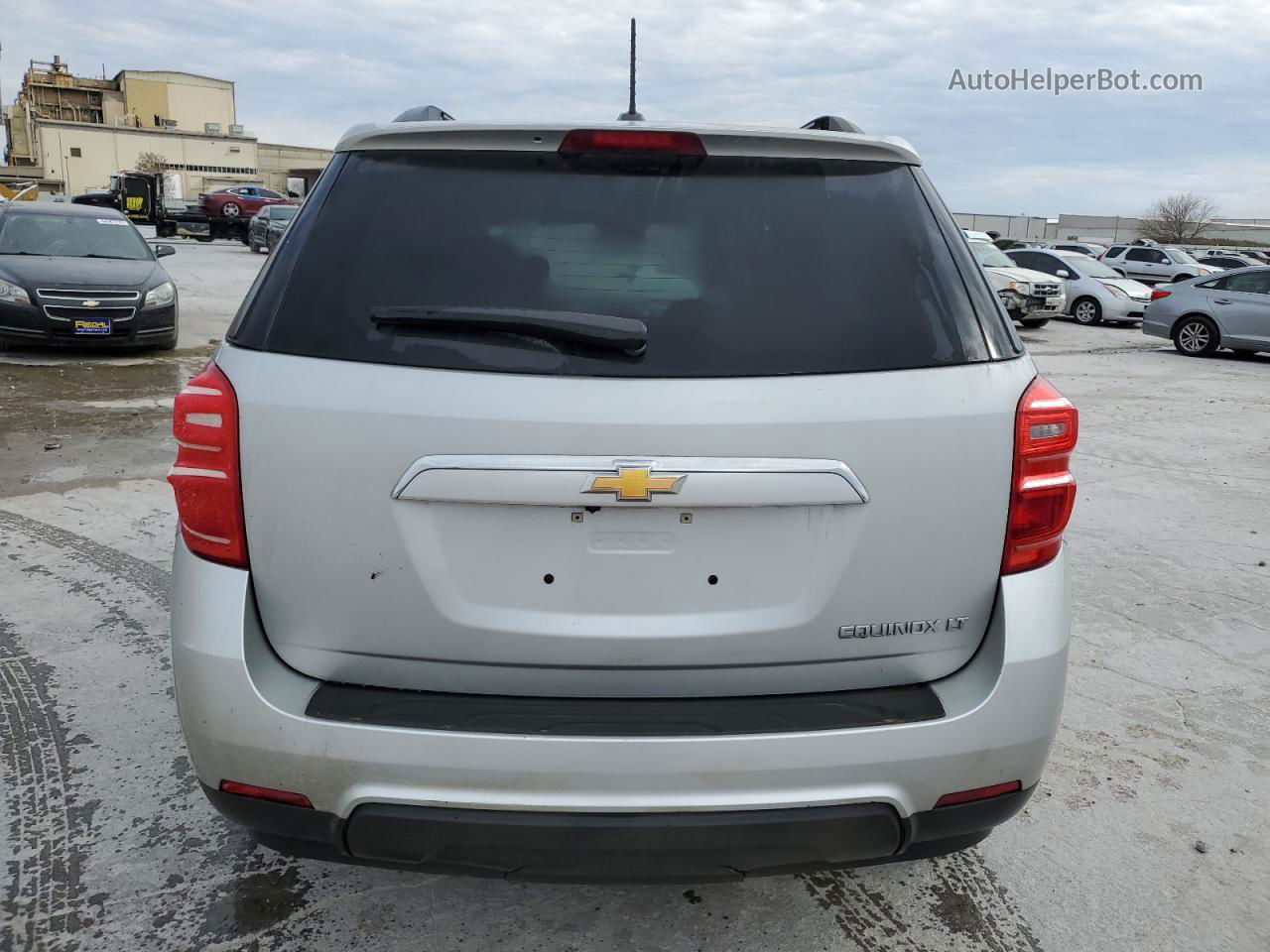 2016 Chevrolet Equinox Lt Silver vin: 2GNALCEKXG6291445