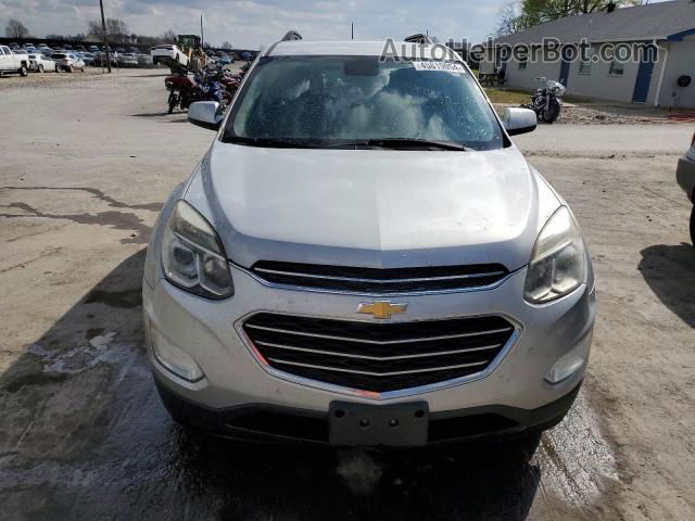 2016 Chevrolet Equinox Lt Серебряный vin: 2GNALCEKXG6337128