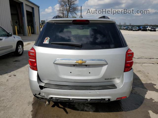 2016 Chevrolet Equinox Lt Серебряный vin: 2GNALCEKXG6337128