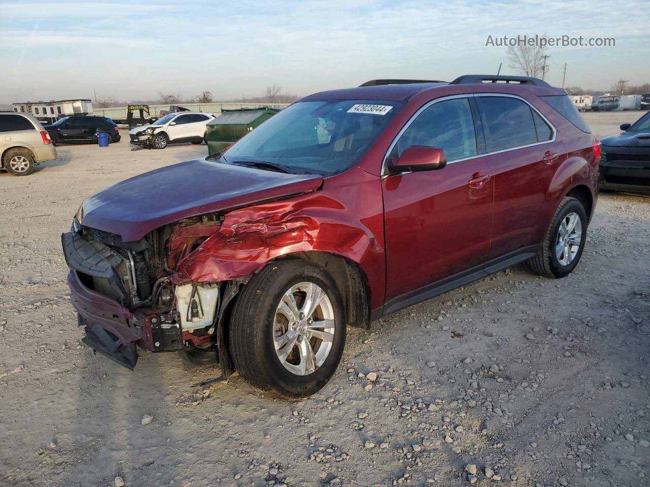 2016 Chevrolet Equinox Lt Red vin: 2GNALCEKXG6357511