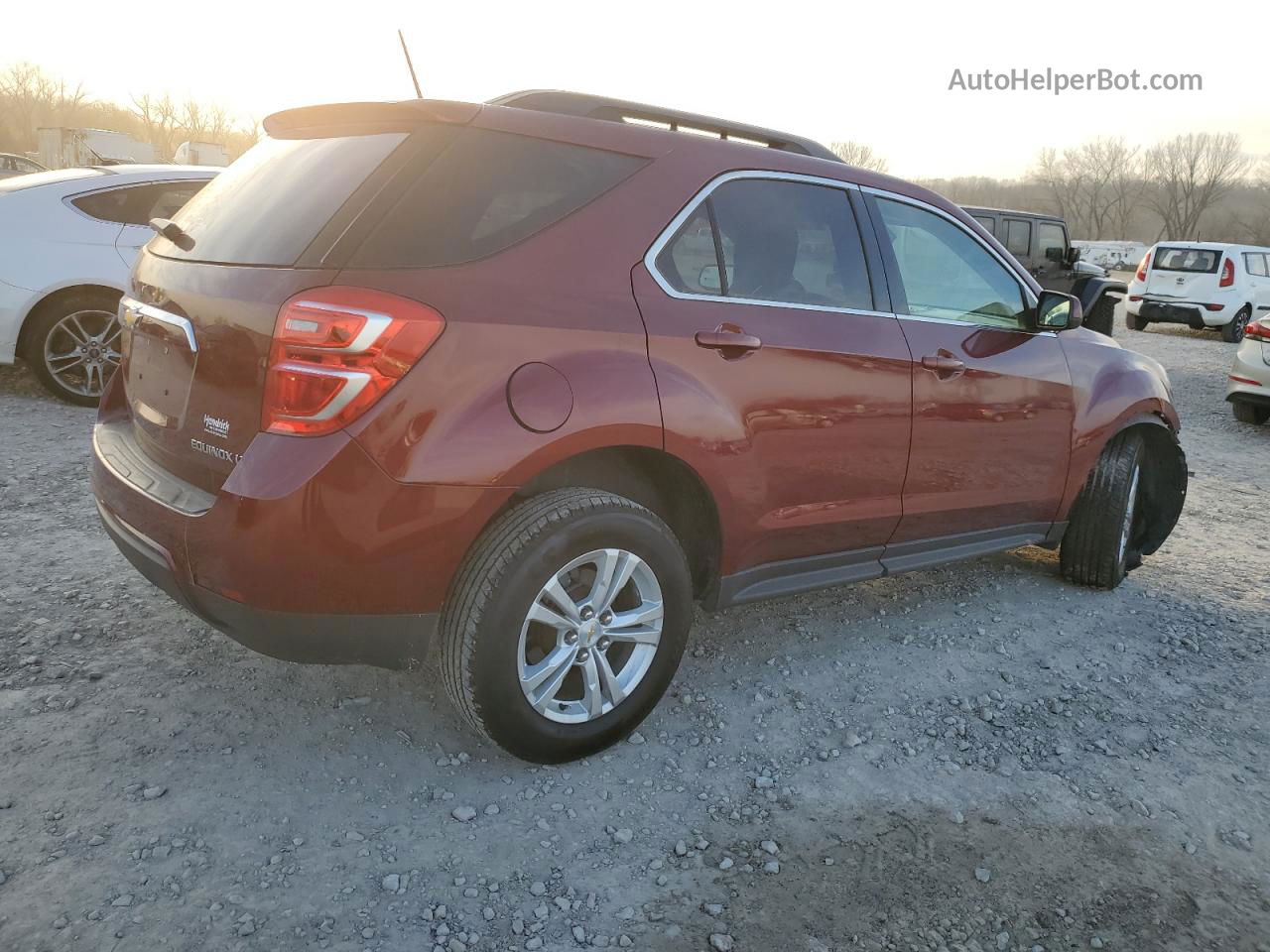 2016 Chevrolet Equinox Lt Red vin: 2GNALCEKXG6357511