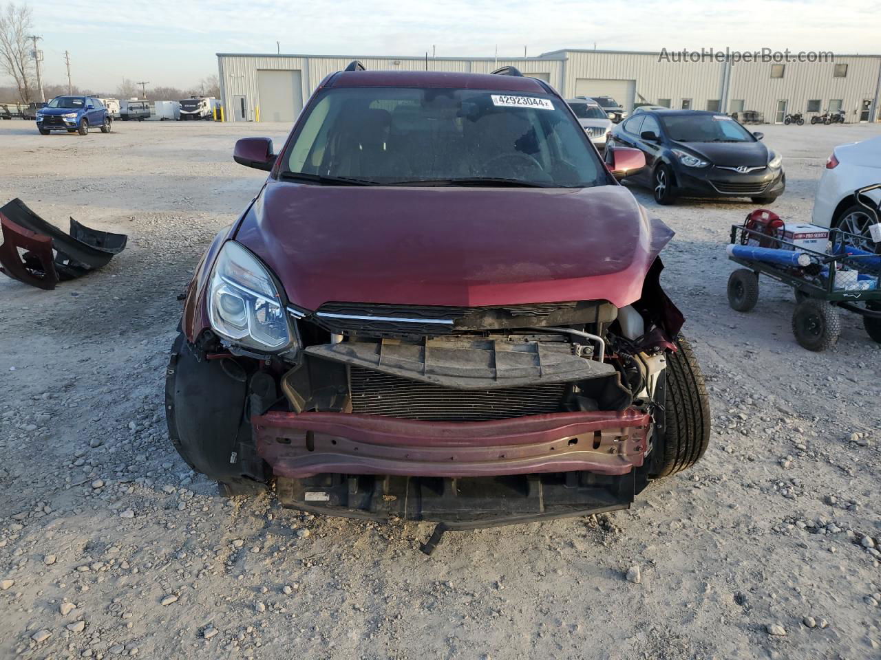 2016 Chevrolet Equinox Lt Red vin: 2GNALCEKXG6357511