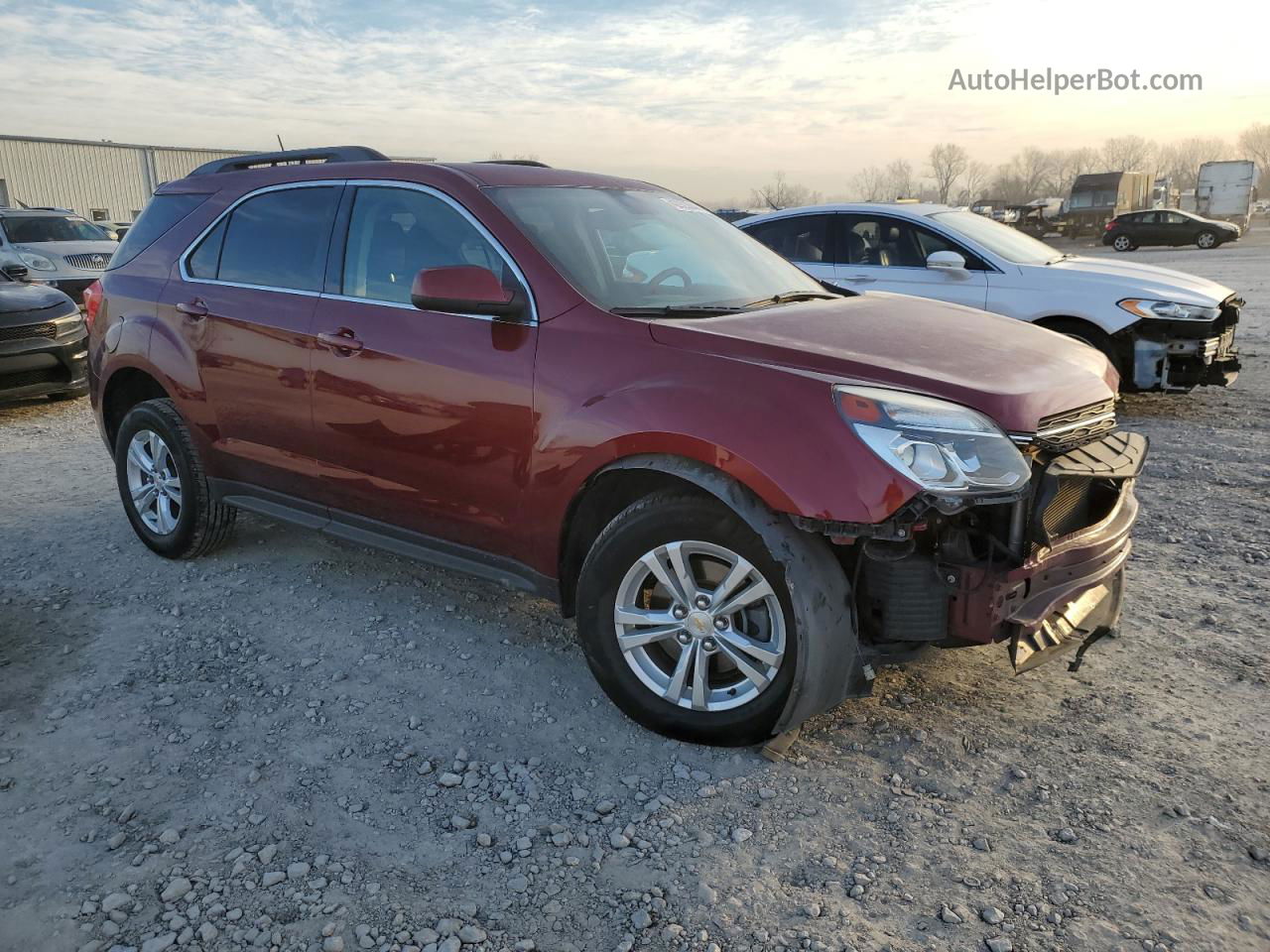 2016 Chevrolet Equinox Lt Red vin: 2GNALCEKXG6357511