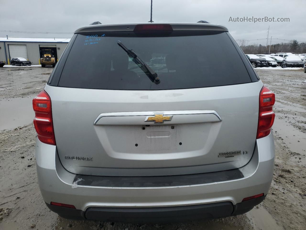 2017 Chevrolet Equinox Lt Серебряный vin: 2GNALCEKXH1507714