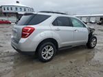 2017 Chevrolet Equinox Lt Silver vin: 2GNALCEKXH1507714