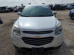 2017 Chevrolet Equinox Lt White vin: 2GNALCEKXH1542785