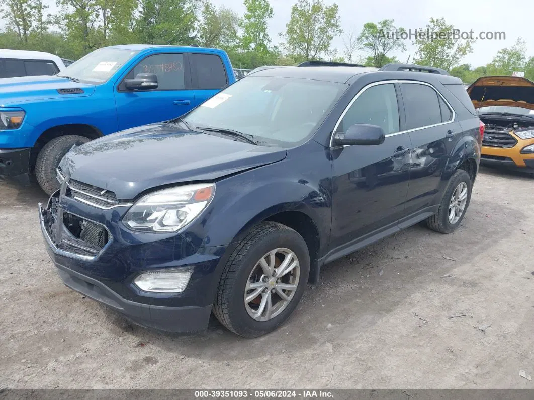 2017 Chevrolet Equinox Lt Blue vin: 2GNALCEKXH1558548