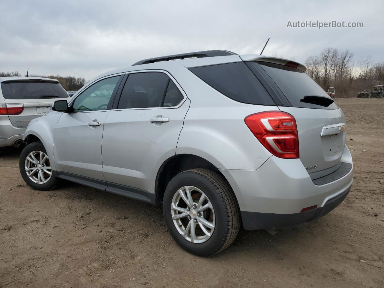 2017 Chevrolet Equinox Lt Silver vin: 2GNALCEKXH1560901