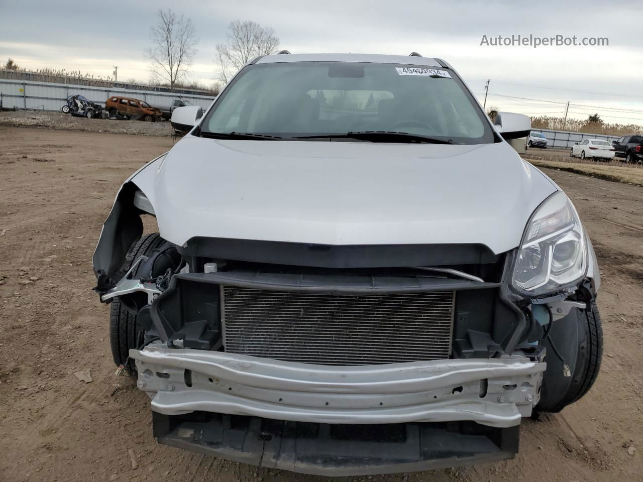 2017 Chevrolet Equinox Lt Silver vin: 2GNALCEKXH1560901