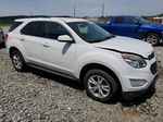 2017 Chevrolet Equinox Lt White vin: 2GNALCEKXH1613368