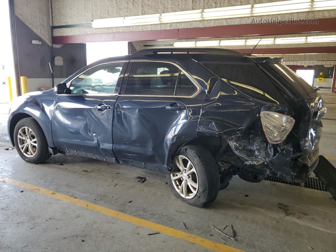 2017 Chevrolet Equinox Lt Blue vin: 2GNALCEKXH6257152