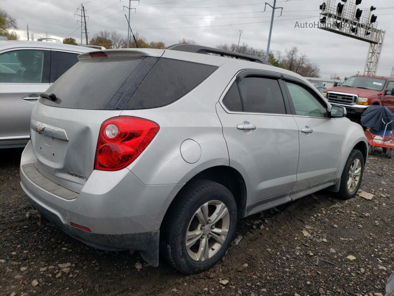 2012 Chevrolet Equinox Lt Silver vin: 2GNALDEK0C1122466