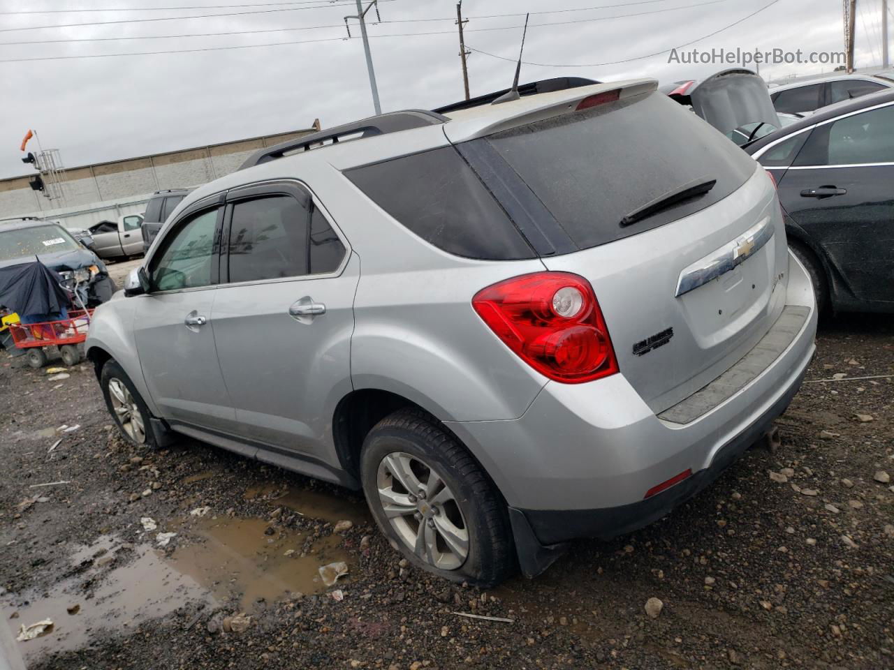 2012 Chevrolet Equinox Lt Silver vin: 2GNALDEK0C1122466