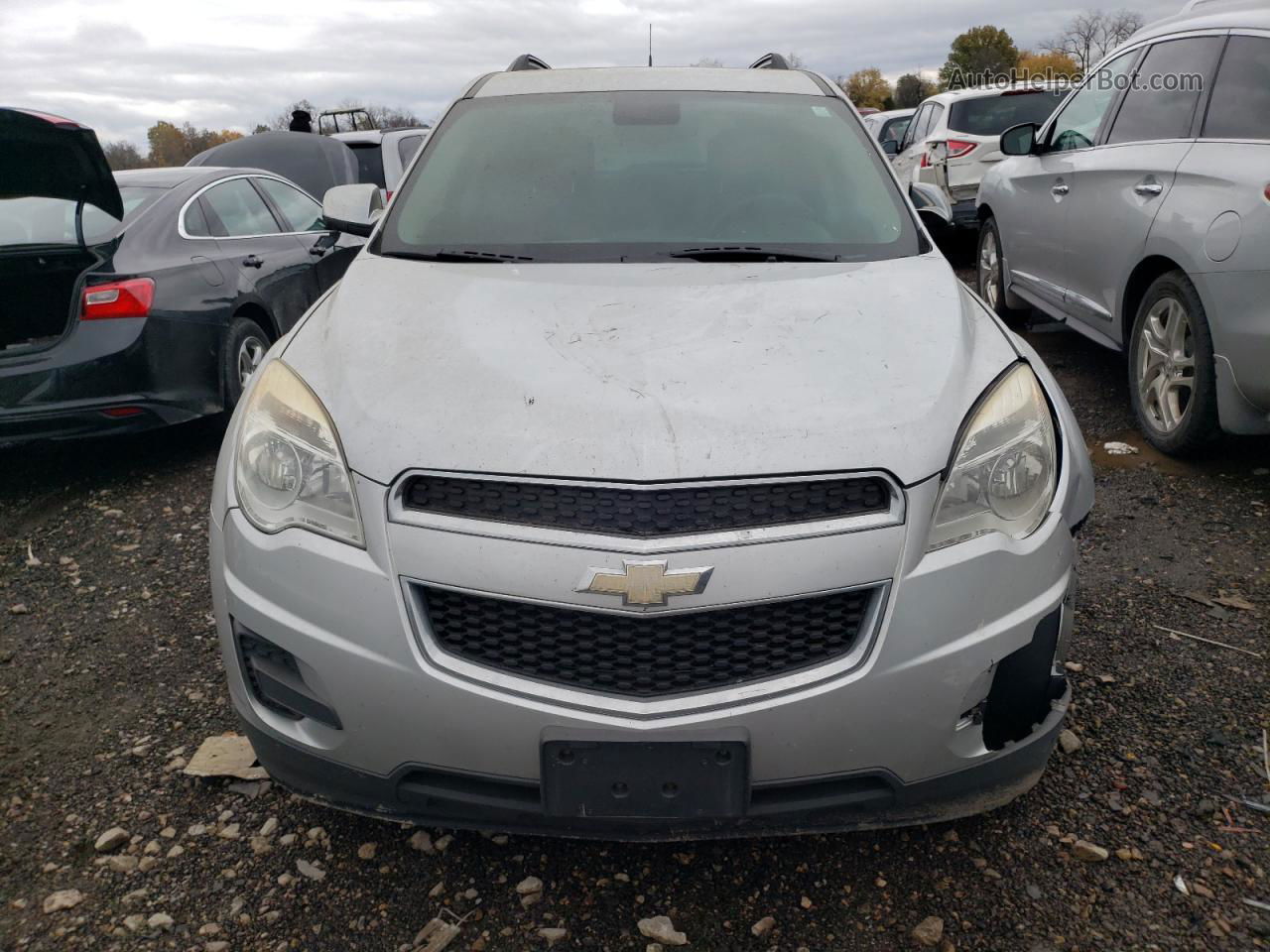 2012 Chevrolet Equinox Lt Silver vin: 2GNALDEK0C1122466