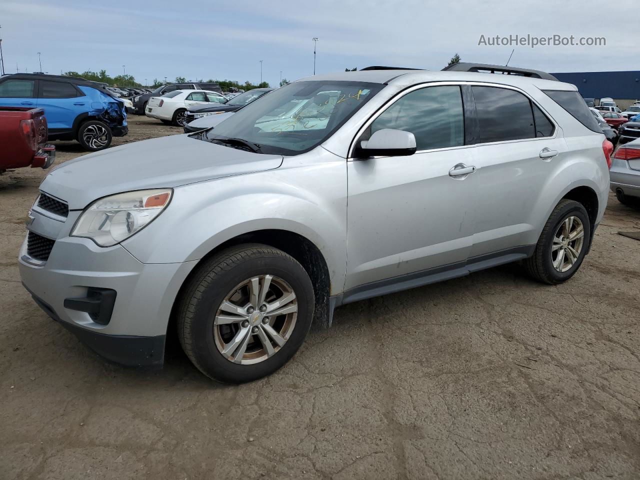 2012 Chevrolet Equinox Lt Серебряный vin: 2GNALDEK0C1136643