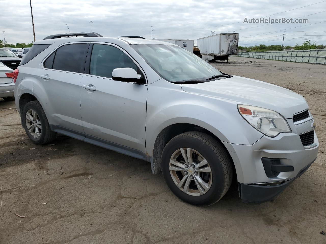 2012 Chevrolet Equinox Lt Silver vin: 2GNALDEK0C1136643