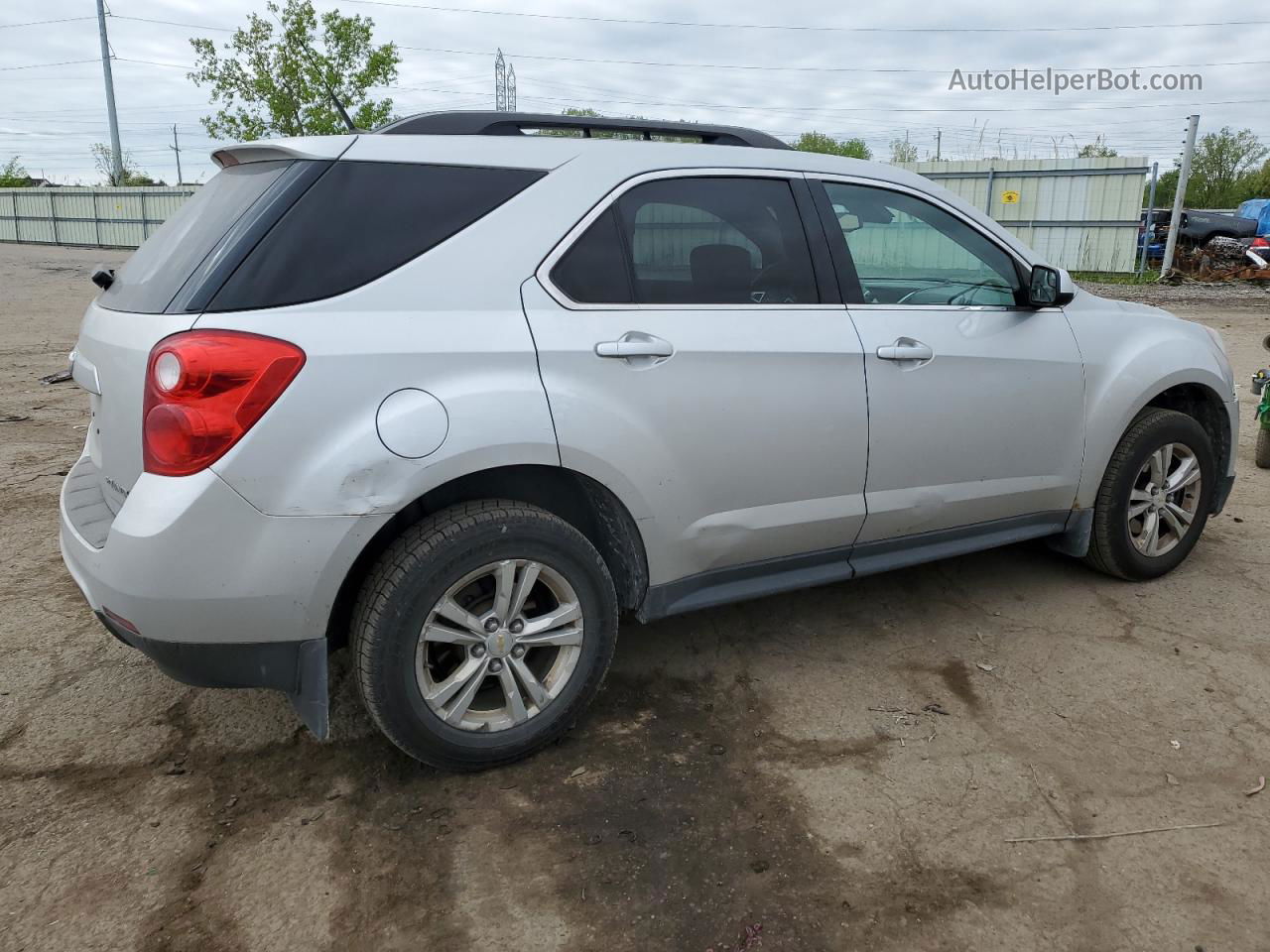 2012 Chevrolet Equinox Lt Silver vin: 2GNALDEK0C1136643