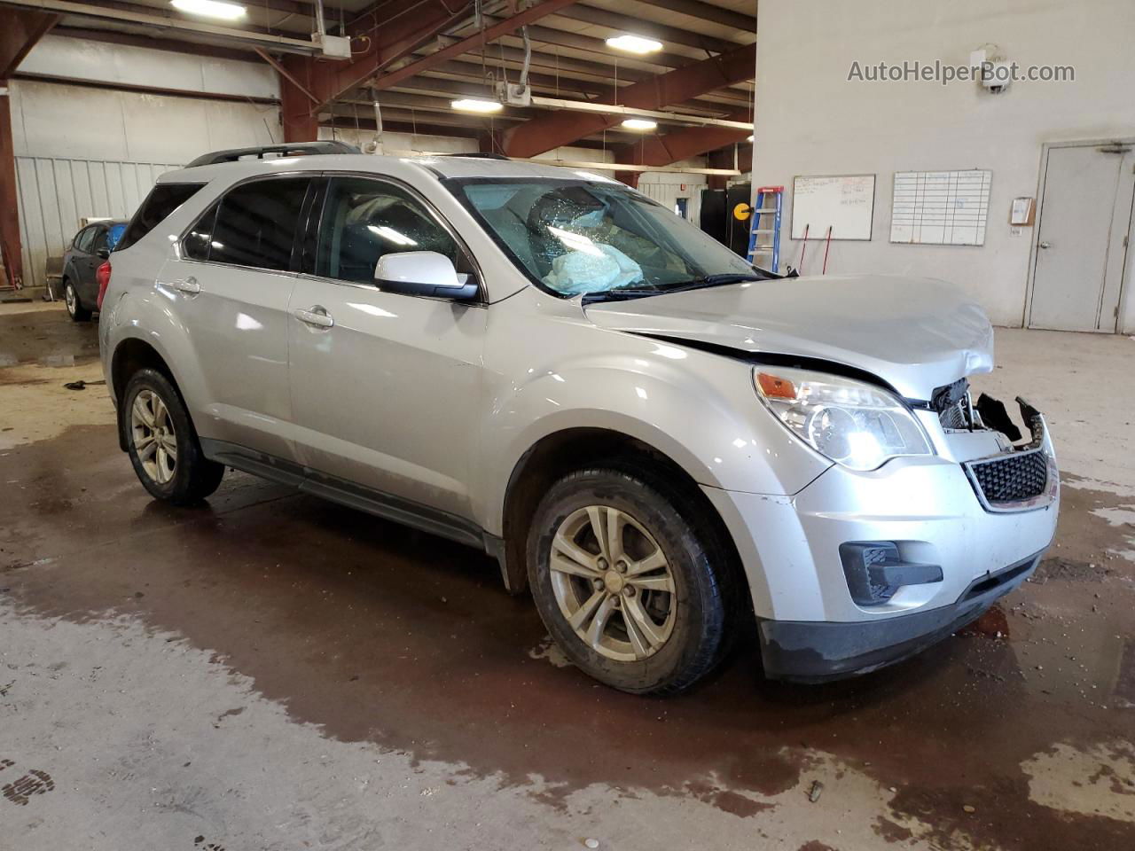 2012 Chevrolet Equinox Lt Silver vin: 2GNALDEK0C1196079