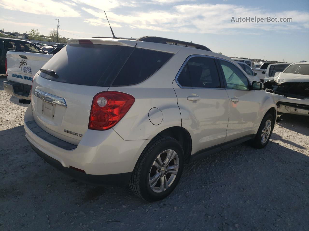 2012 Chevrolet Equinox Lt Кремовый vin: 2GNALDEK0C1244373