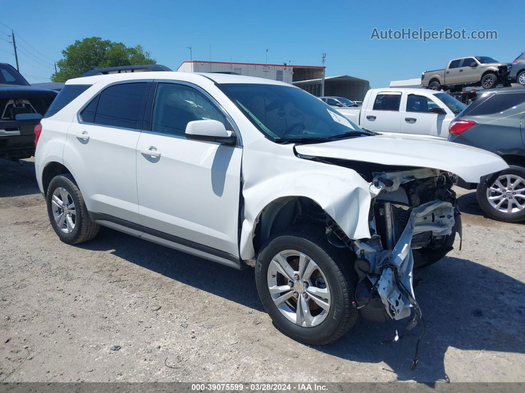 2012 Chevrolet Equinox 1lt White vin: 2GNALDEK0C6104066