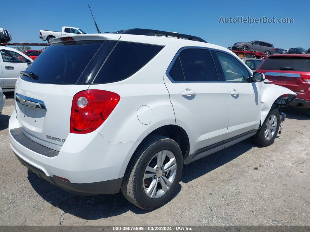 2012 Chevrolet Equinox 1lt White vin: 2GNALDEK0C6104066