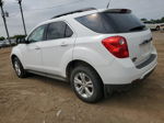 2012 Chevrolet Equinox Lt White vin: 2GNALDEK0C6123541