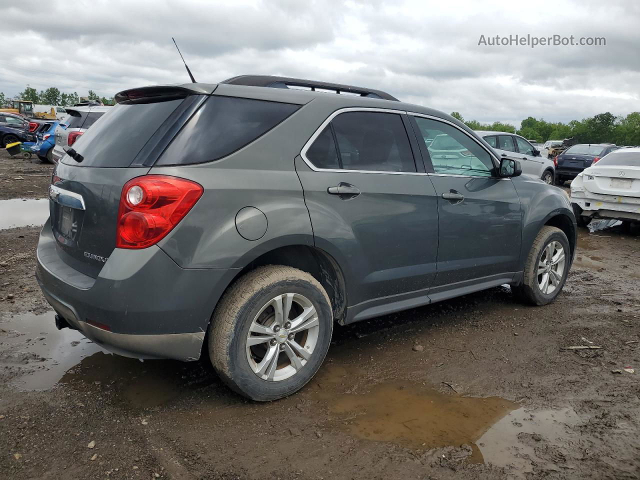 2012 Chevrolet Equinox Lt Серый vin: 2GNALDEK0C6328924