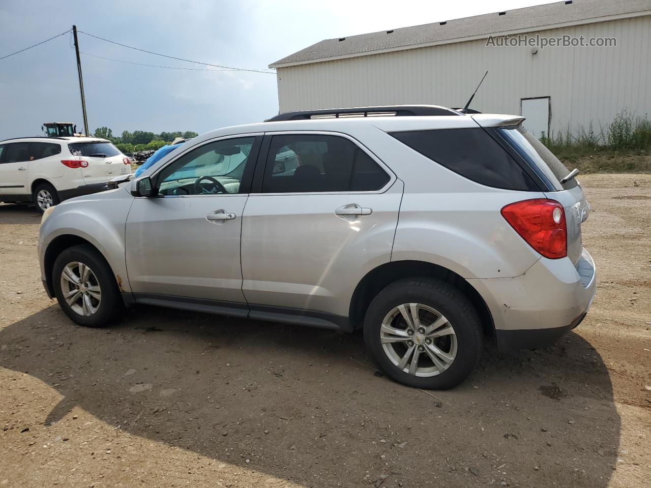 2012 Chevrolet Equinox Lt Silver vin: 2GNALDEK0C6340281