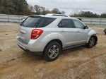 2016 Chevrolet Equinox Ltz Silver vin: 2GNALDEK0G1113031