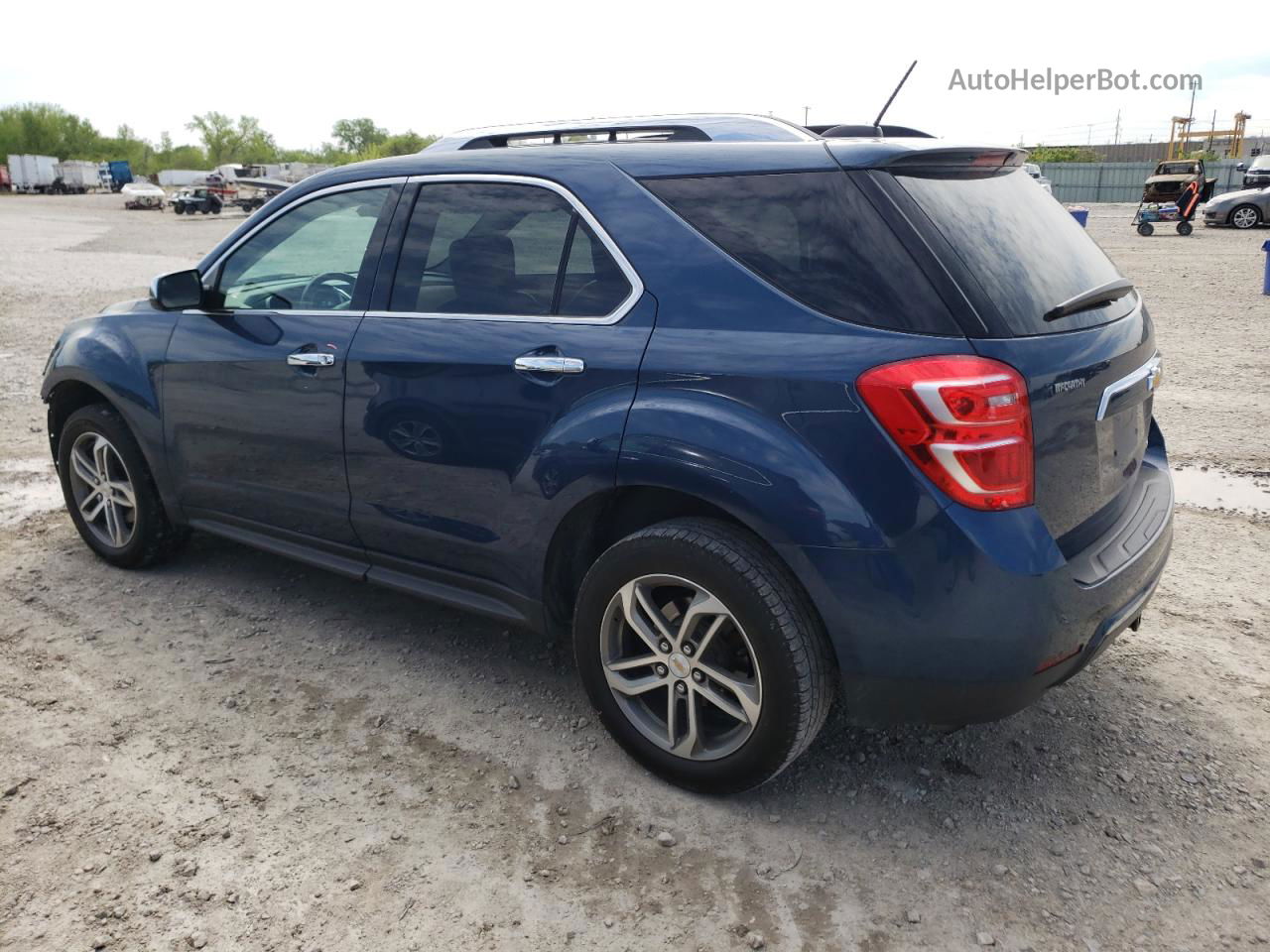 2016 Chevrolet Equinox Ltz Blue vin: 2GNALDEK0G6252871