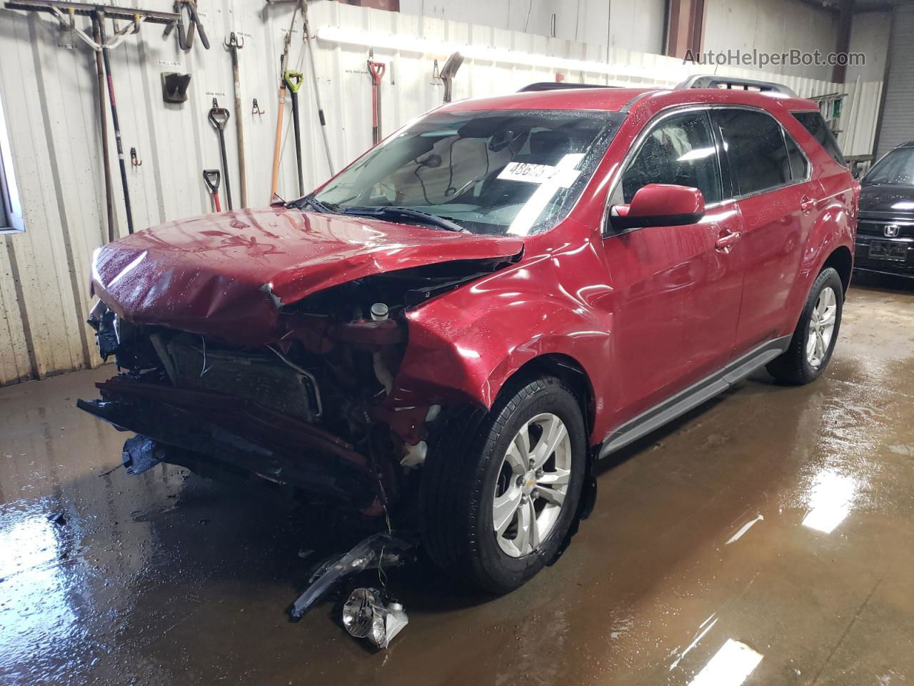 2012 Chevrolet Equinox Lt Red vin: 2GNALDEK1C1248030