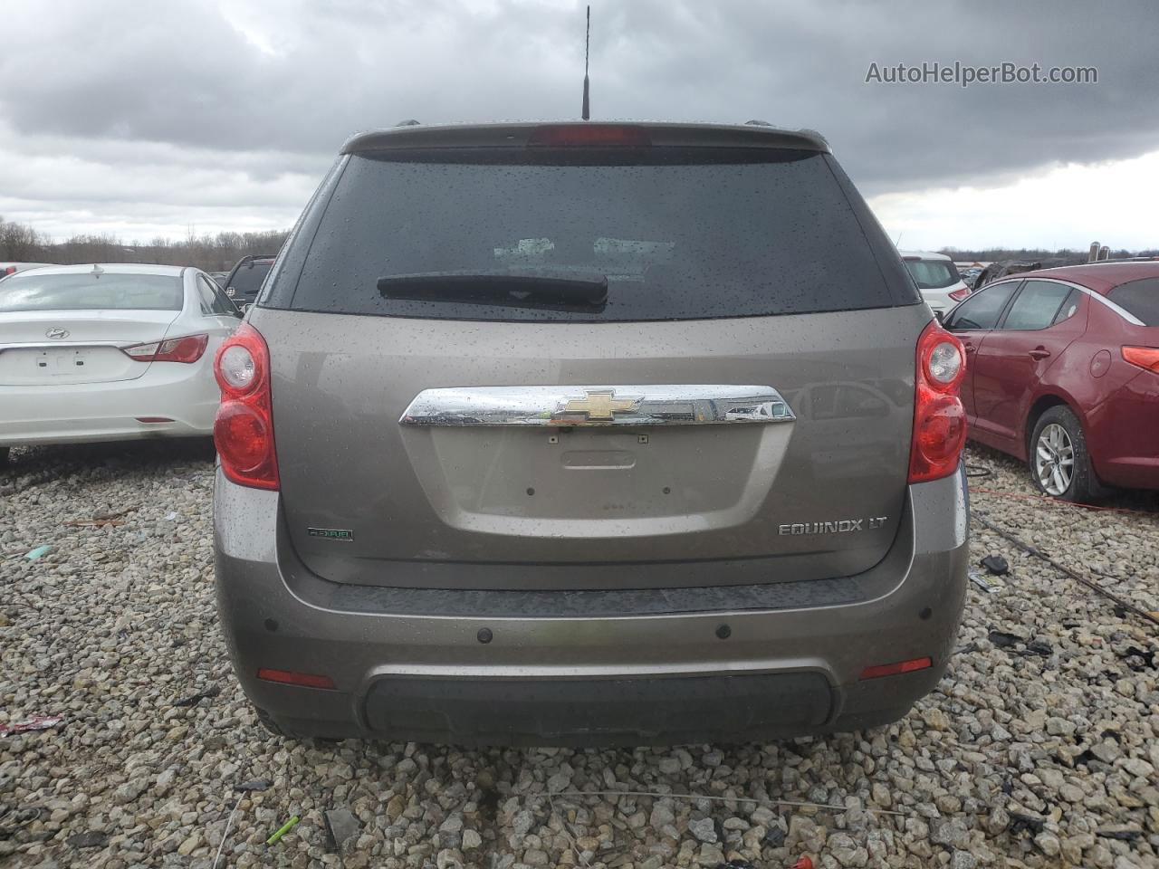 2012 Chevrolet Equinox Lt Желто-коричневый vin: 2GNALDEK1C6128845