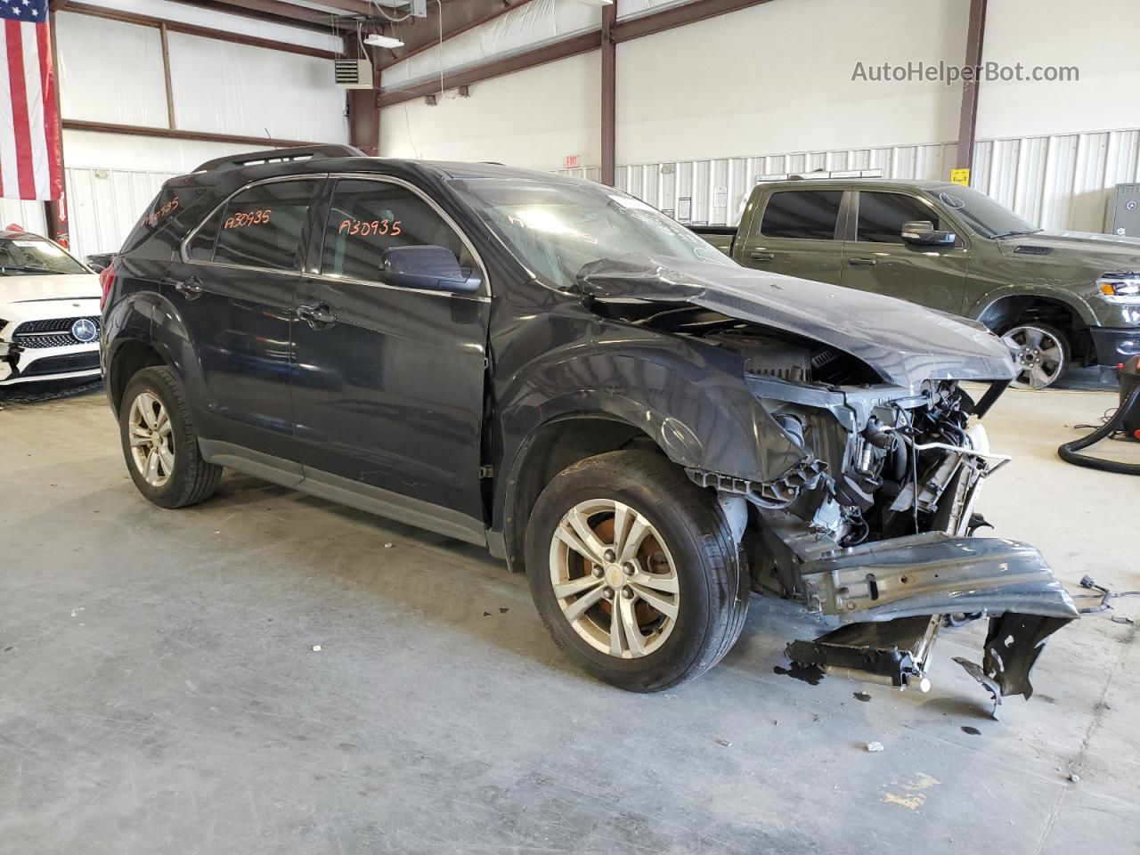 2012 Chevrolet Equinox Lt Black vin: 2GNALDEK1C6130935