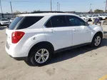 2012 Chevrolet Equinox Lt White vin: 2GNALDEK1C6165216