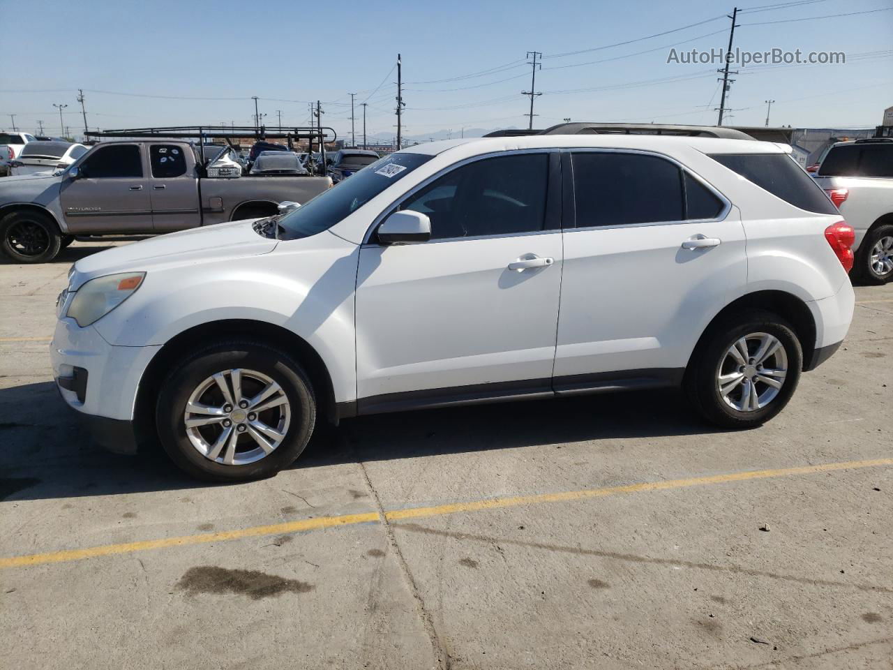 2012 Chevrolet Equinox Lt Белый vin: 2GNALDEK1C6165216