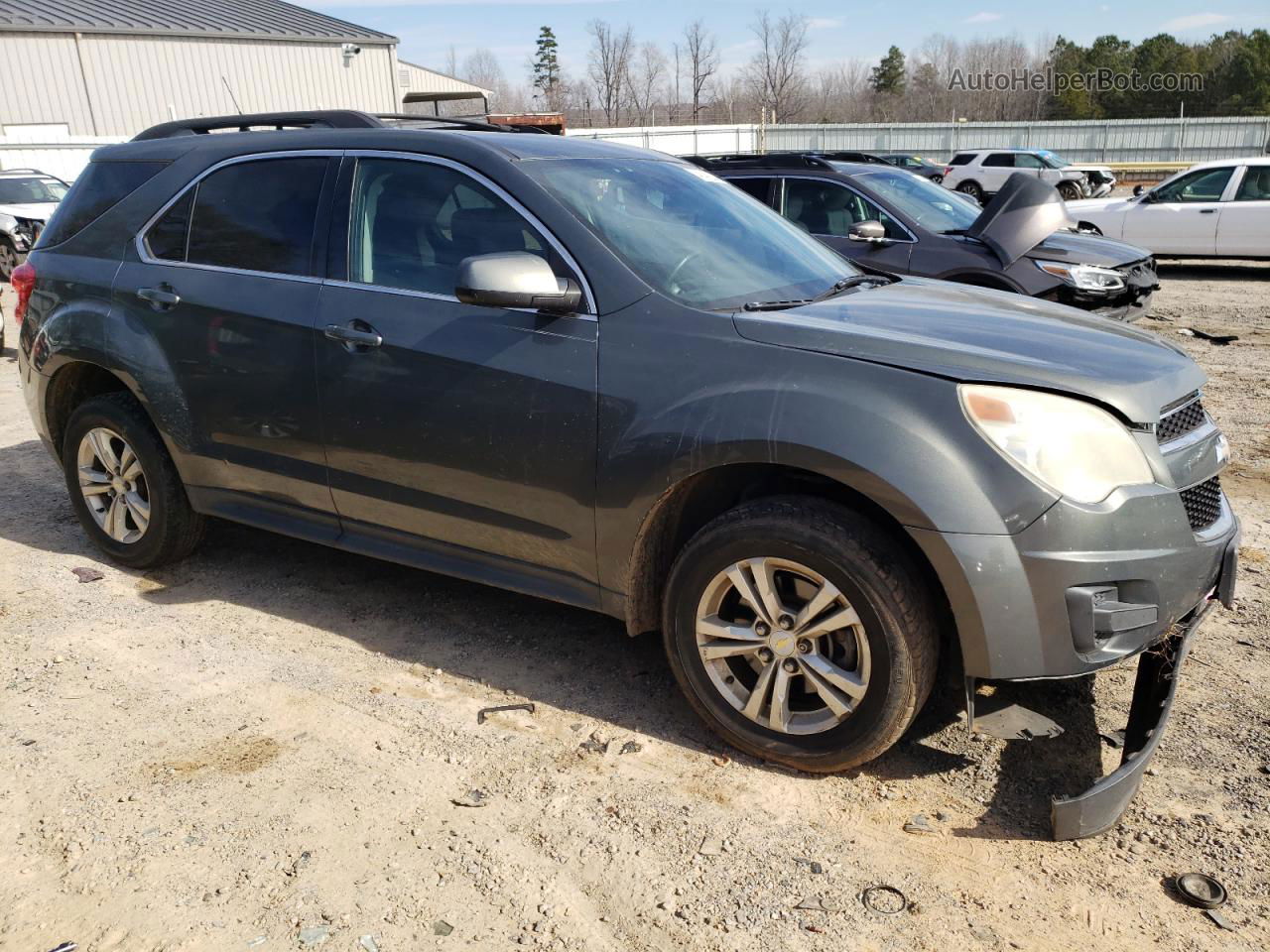 2012 Chevrolet Equinox Lt Gray vin: 2GNALDEK1C6331007