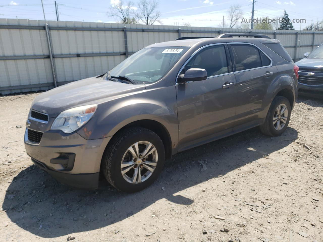 2012 Chevrolet Equinox Lt Коричневый vin: 2GNALDEK1C6378313