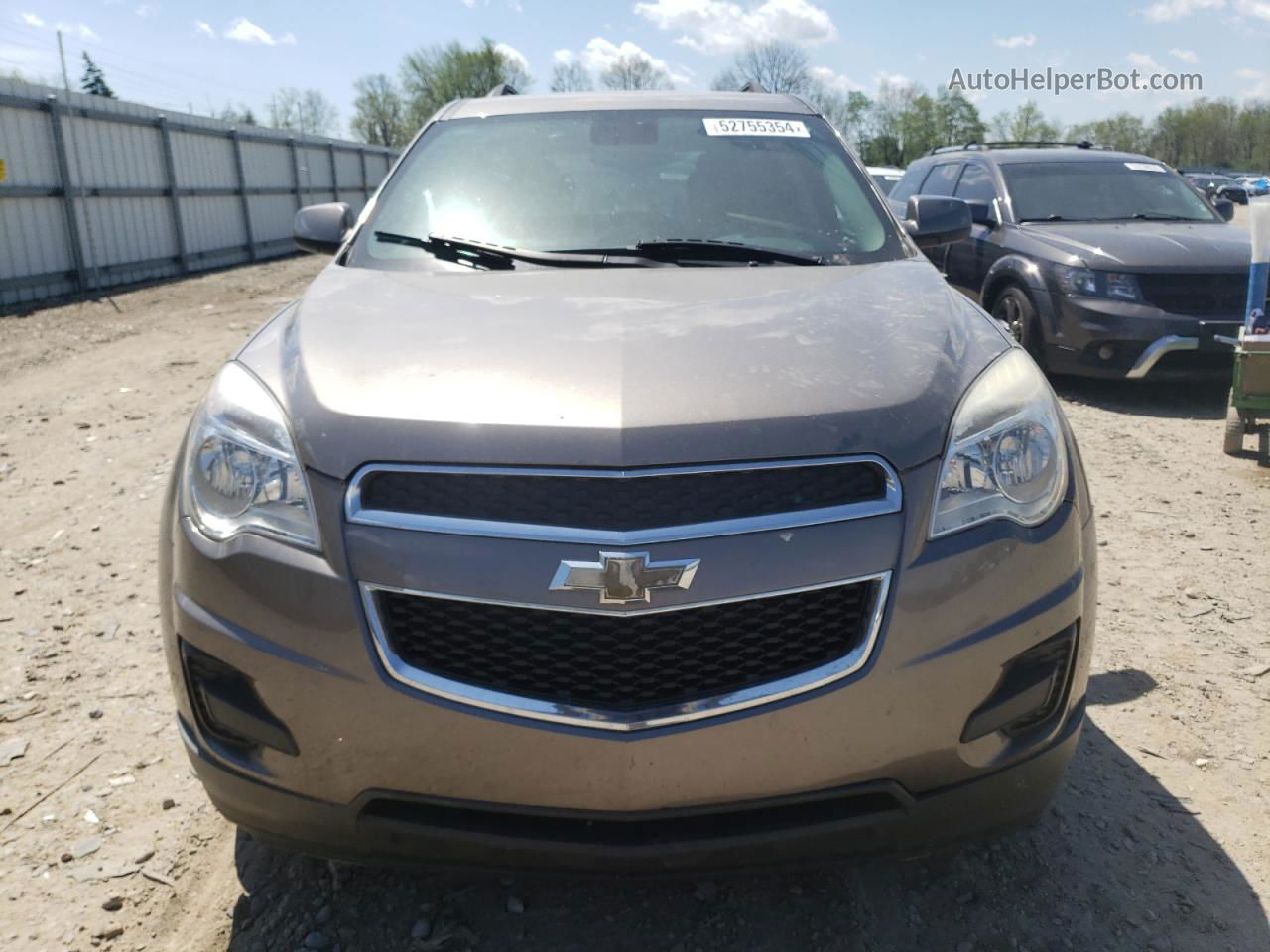 2012 Chevrolet Equinox Lt Коричневый vin: 2GNALDEK1C6378313