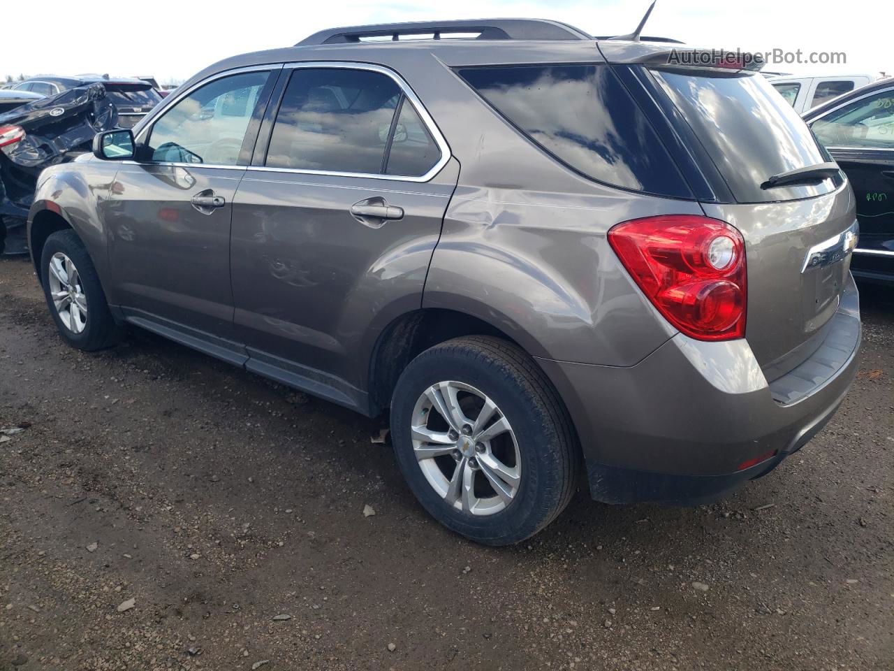 2012 Chevrolet Equinox Lt Gray vin: 2GNALDEK1C6384614