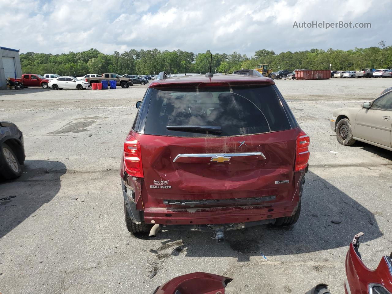 2017 Chevrolet Equinox Premier Burgundy vin: 2GNALDEK1H1534838