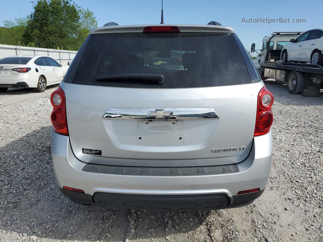 2012 Chevrolet Equinox Lt Silver vin: 2GNALDEK2C1322197