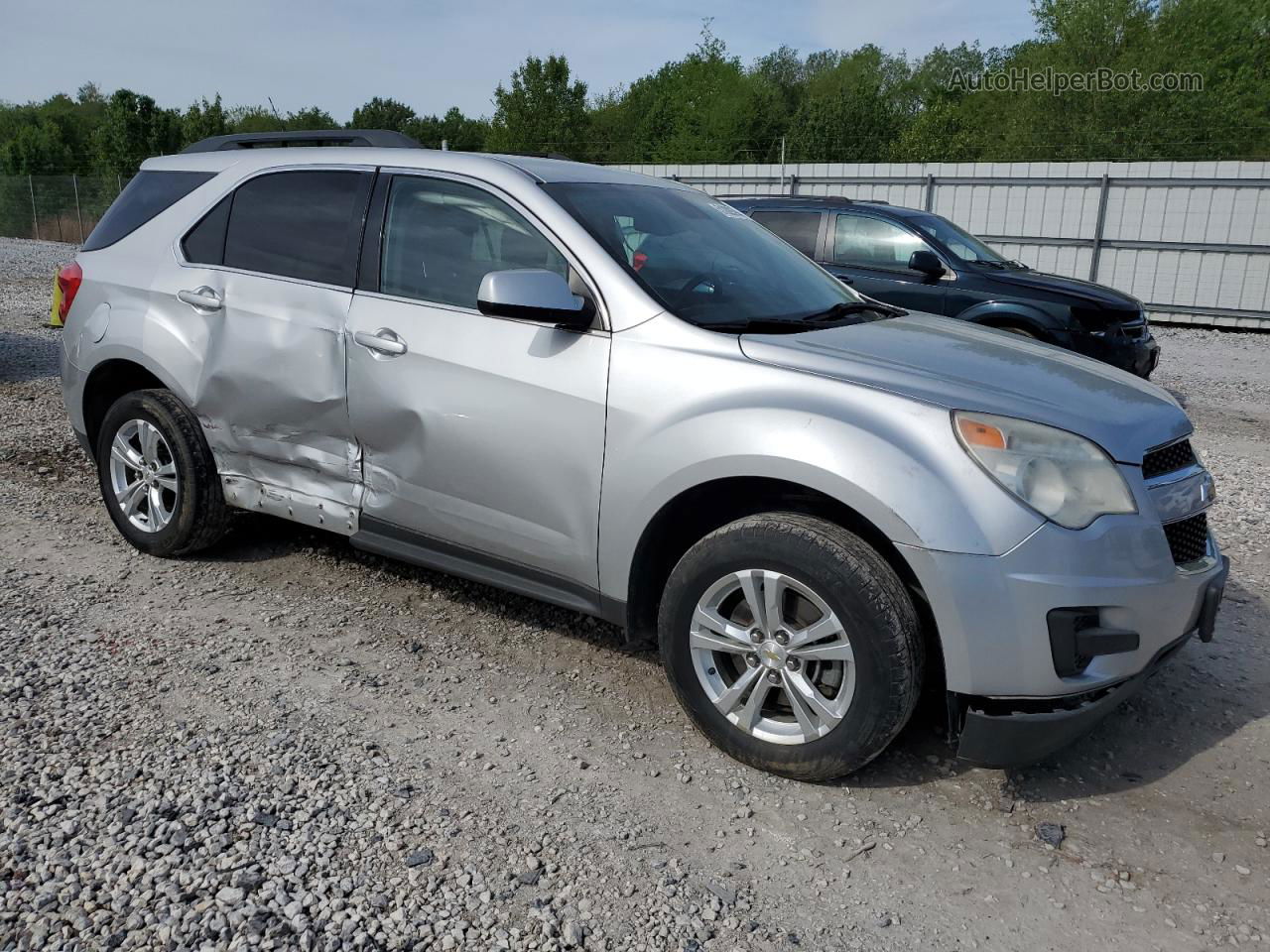 2012 Chevrolet Equinox Lt Silver vin: 2GNALDEK2C1322197