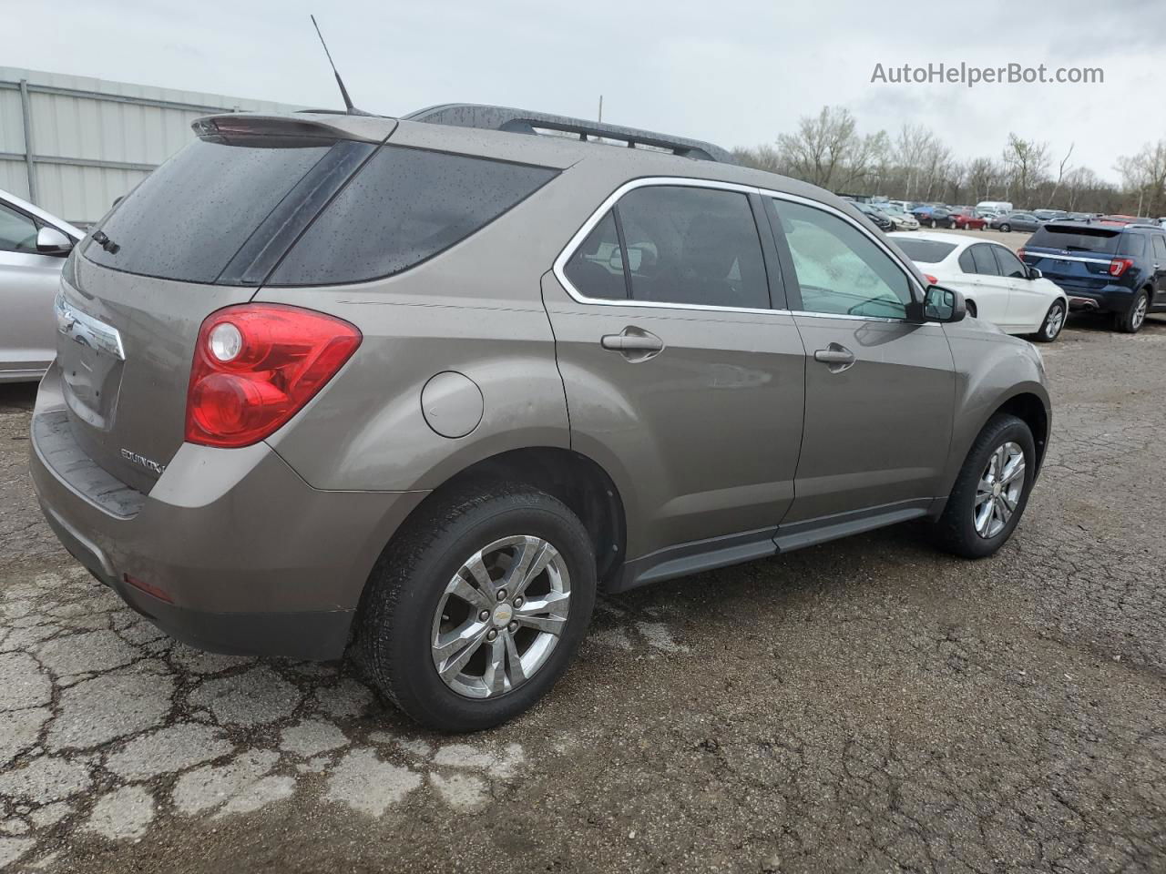 2012 Chevrolet Equinox Lt Коричневый vin: 2GNALDEK2C6178976