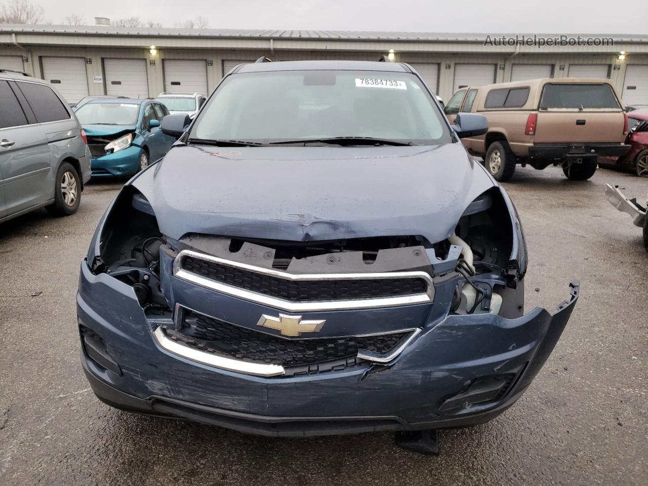 2012 Chevrolet Equinox Lt Синий vin: 2GNALDEK2C6299605